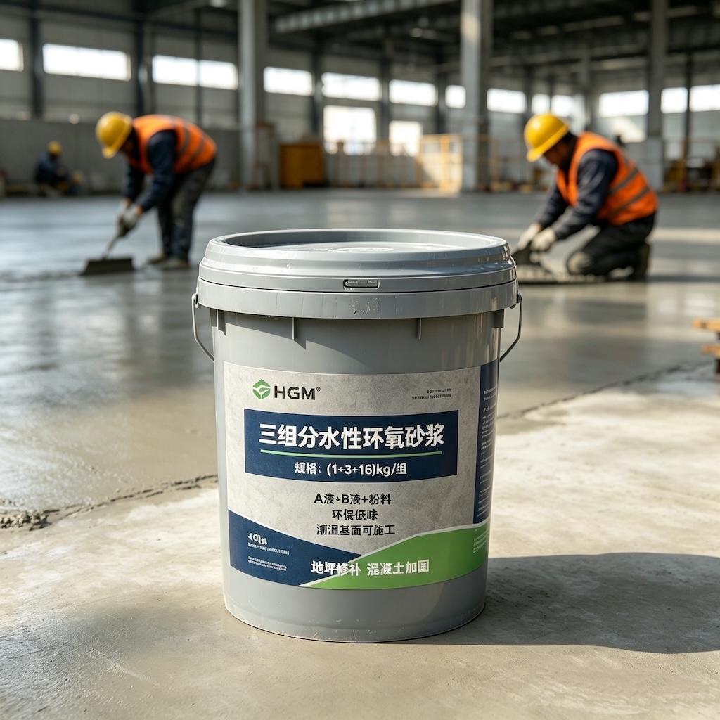 蔡甸三组份水性环氧砂浆